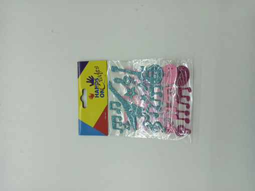Picture of Gliter Foam Music Notes Hand Craft