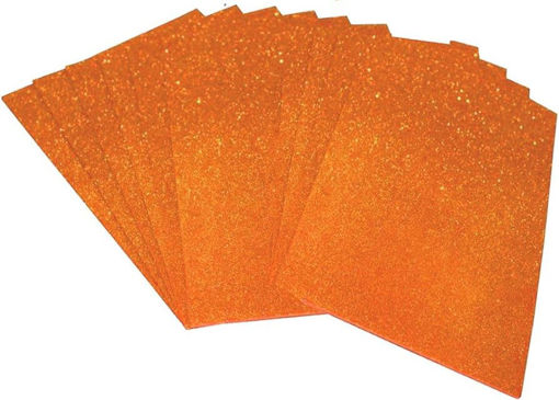 Picture of Glitter Foam A4 Orange Spirit