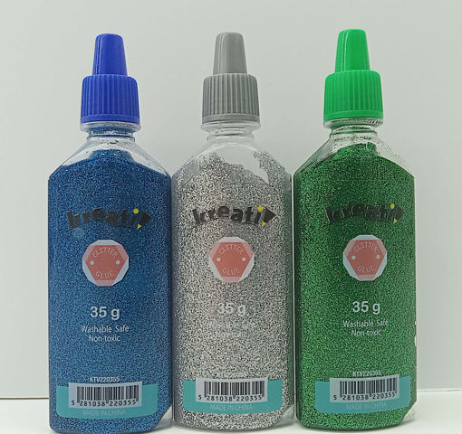 Picture of Glitter glue 35g Washable Kreative
