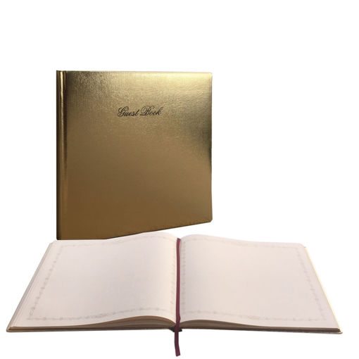 Picture of Gold Book 29x29cm Gold 100sh Bassile
