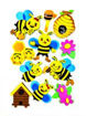 Picture of Foam Bees Hand Craft