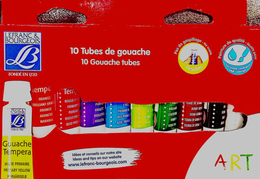 Picture of Gouache 10ml 10colors Le Franc Bourgois