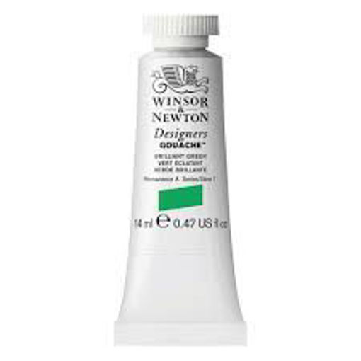 Picture of Gouache 14ml Brilliant Green Winsor&Newton