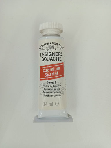 Picture of Gouache 14ml Cadmium Scarlet Winsor&Newton