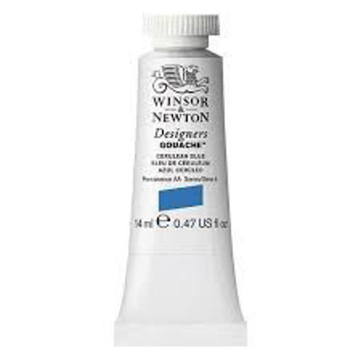 Picture of Gouache 14ml Cerulean Blue Winsor&Newton