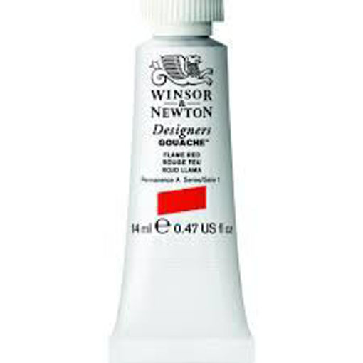 Picture of Gouache 14ml Flame Red Winsor&Newton
