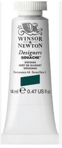 Picture of Gouache 14ml Viridian Winsor&Newton