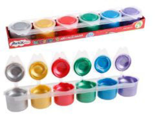 Picture of Gouache 15ml 6colors Metallic MP