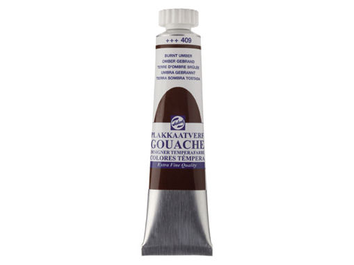 Picture of Gouache 20ml Burnt Umber Talens