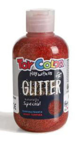 Picture of Gouache 250ml Glitter Red Toycolor