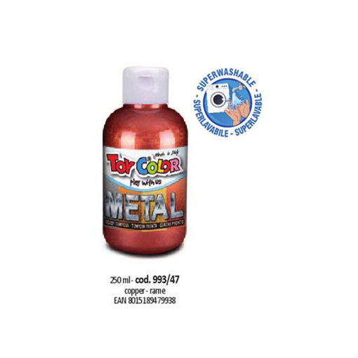 Picture of Gouache 250ml Metallic Copper Washable Toycolor