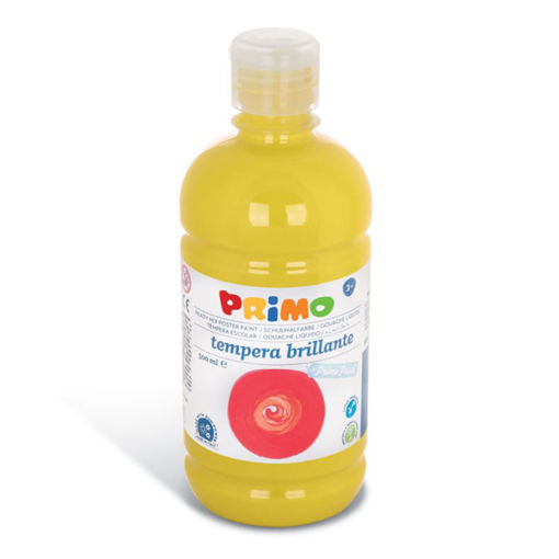 Picture of Gouache 500ml Lemon Yellow Washable Primo