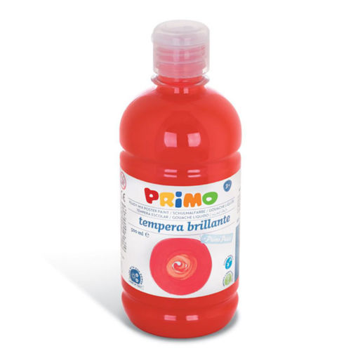 Picture of Gouache 500ml Vermillion Red Washable Primo