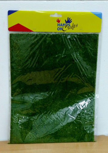 Picture of Grass Sheet 50x70cm Green Hand Craft