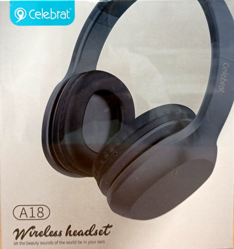 Picture of Headphone Black 5volt Extra Bass Celebrat