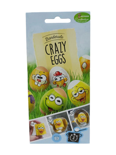 Picture of Egg Stickers 12colors Heitmann Crazy Eggs