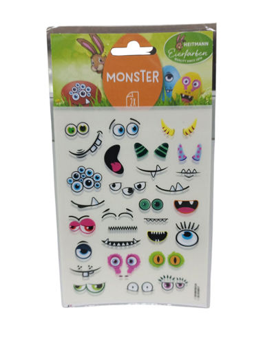 Picture of Heitmann Egg Stickers , Monster