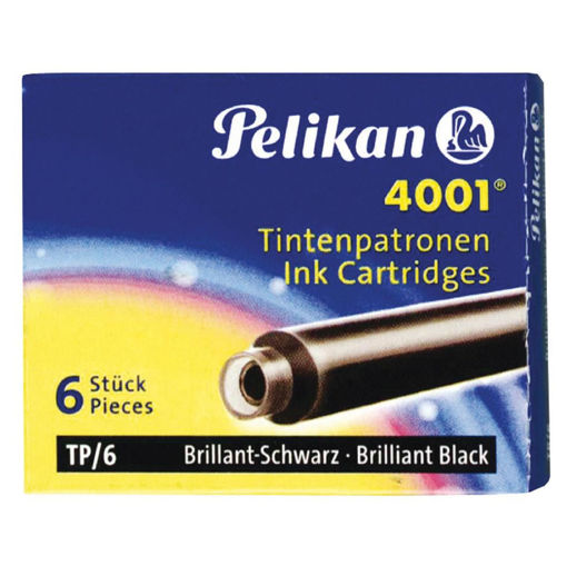 Picture of Ink Cartridges 6pcs Black Pelikan