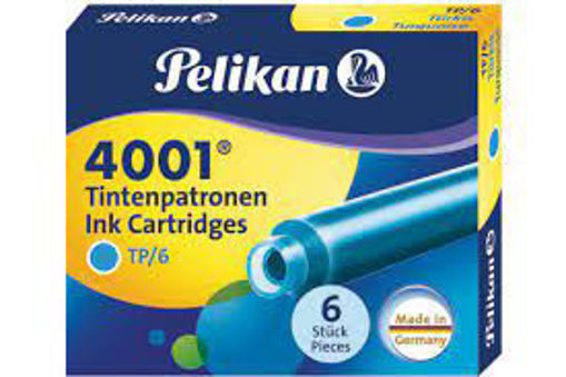 Picture of Ink Cartridges 6pcs Turquoise Pelikan