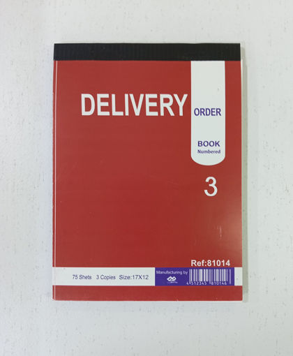 Picture of Delivery Order 12x17cm 3 Copies