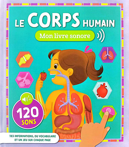 Picture of Le corps humain mon livre sonore 123 soleil
