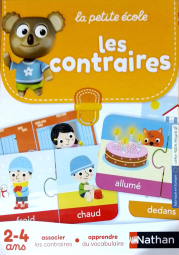 Picture of Educational Game Age 2-4 Nathan,Les Contraires