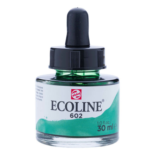 Picture of Liquid Watercolor 30ml Deep Green Ecoline Talens