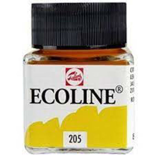 Picture of Liquid Watercolor 30ml Lemon Yellow Ecoline Talens