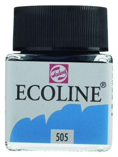 Picture of Liquid Watercolor 30ml Ultramarine Light Ecoline T