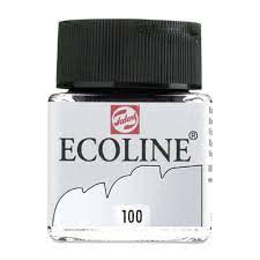 Picture of Liquid Watercolor 30ml White Ecoline Talens