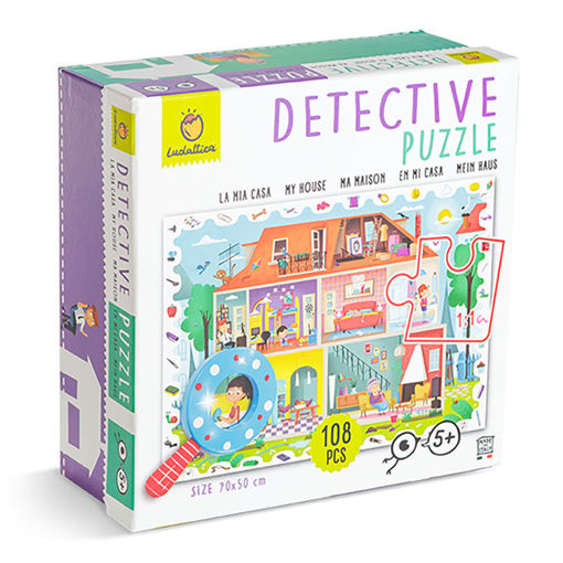 Picture of Puzzle 50x70cm, Detective House