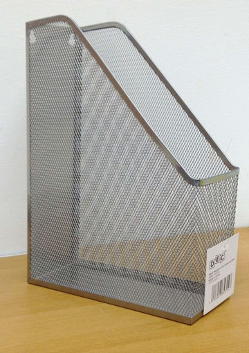 Picture of Magazine File Holder Silver Metal