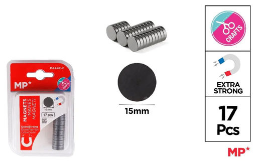 Picture of Magnet (Set of 12) 15mm Extra Strong MP