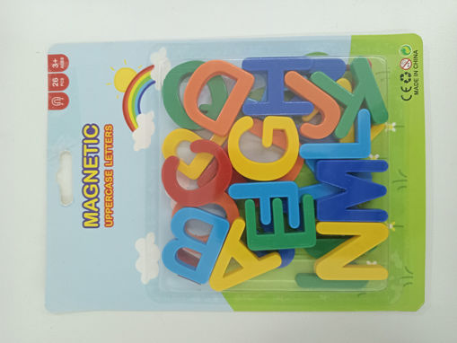 Picture of Magnet 26pcs Assorted Colors Letters