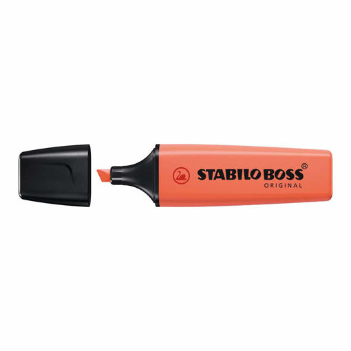 Picture of Highlighter Mellow Coral Red Stabilo Boss Original