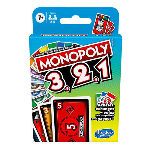 Picture of Foreign Games Age 8+ Hasbro,Monopoly bid 3,2,1