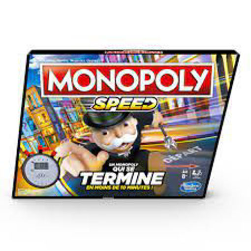 Picture of Foreign Games Age 8+ Hasbro,Monopoly Speed Francai