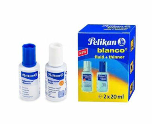 Picture of Correction fluid (Set of 2) 40ml + thinner Pelikan