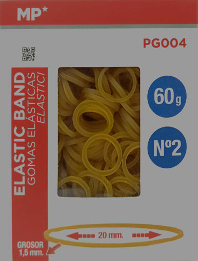 Picture of MP Elastic Band Brown (20mm 60g)