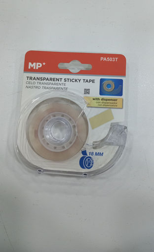 Picture of MP Transparent Sticky Tape 19mmx33m With Stand