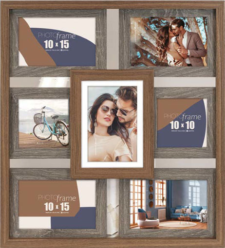 Picture of Multiple Frame 10x15/10x10cm Zep ; Huben