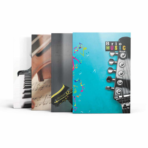 Picture of Music Book 21x29.7cm 80gr Brio