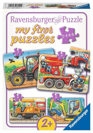 Picture of Puzzle Age 2+ Ravensburger, Trucks