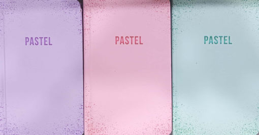 Picture of Notebook 10x14cm Pastel Lined Spirit