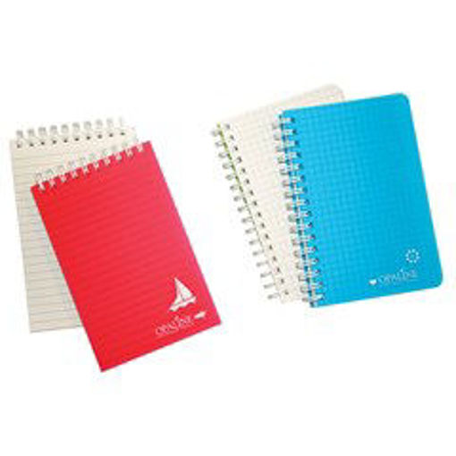 Picture of Notebook 9x14cm  96sh 70gr Lined Opaline