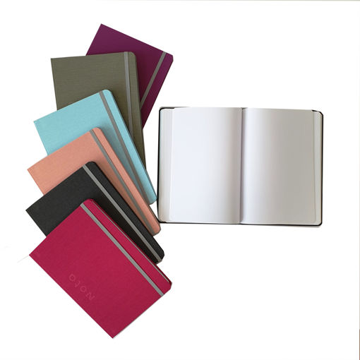 Picture of Notebook 16x23cm White 80gr + Elastic Bassile