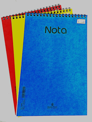 Picture of Notebook 17x24.5cm  50sh 60gr Lined Bassile