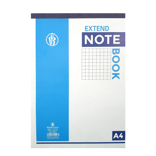 Picture of Notebook 21x29.7cm 60gr Quadrilled Extend