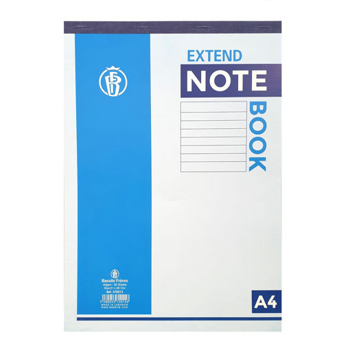 Picture of Notebook A4 60gr Lined Extend