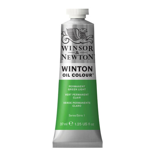 Picture of Oil Paint 37ml Permanent Green Light Winsor&Newton